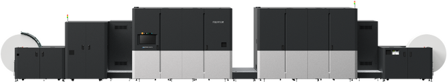 商業印刷用の高速ロール紙カラーインクジェットプリンター「Jet Press 2160CFG」新発売
