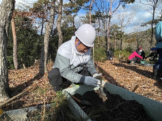 ＜2009年から16年間続く取り組み＞ CSR・SDGs 活動「フォンテーヌ緑の森キャンペーン」 静岡県立森林公園でのアカマツ林再生活動