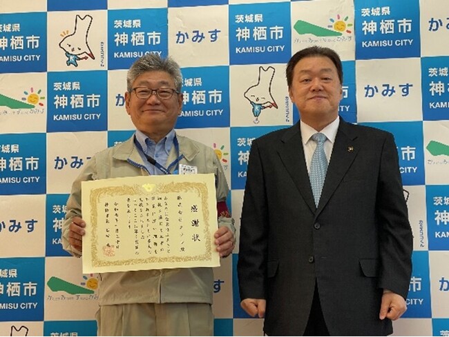 企業版ふるさと納税を活用しコウノトリの保護活動を支援