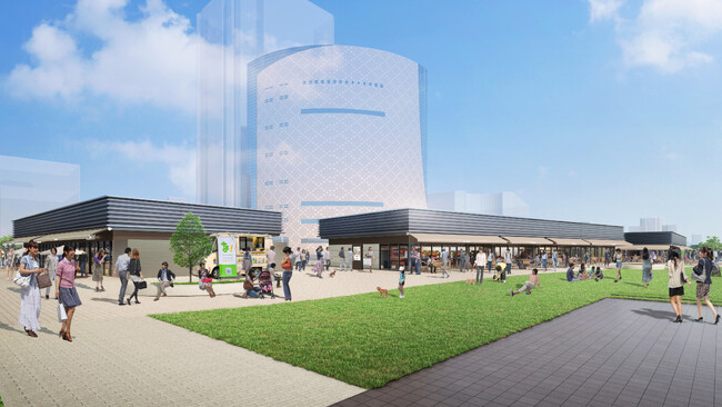 大阪市初Park-PFI・難波宮跡公園（北部ブロック） 公園と一体となった商業施設『なノにわ』が3/28（金）に開業