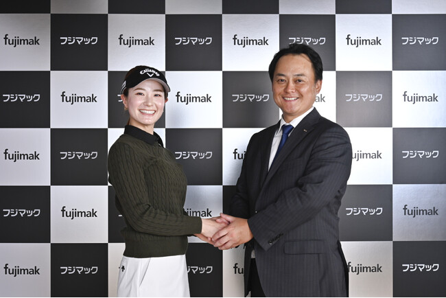株式会社フジマック、プロゴルファー青木香奈子選手とのスポンサー契約を締結