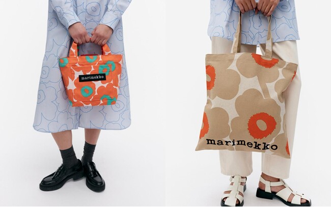 [マリメッコ]アジア限定カラーのUnikkoデザインキャンバスバッグが登場
