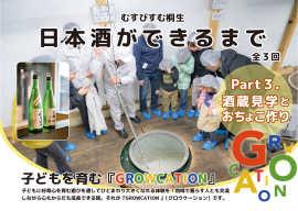酒蔵見学とおちょこ作り