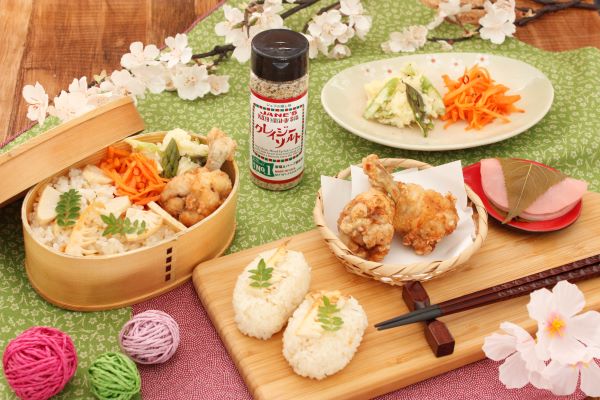 【日本緑茶センター×東京ガス料理教室】2/3(月)PM12:00受付スタート！クレイジーソルトで味わう春の彩り和食