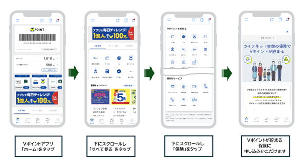 ライフネット生命の「Vポイントが貯まる保険」 ポイント還元対象者を拡大!