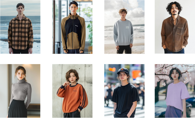 Genwork、アパレルモデル撮影を画像生成AIで完全代替するサービス「Photorel」の本格展開を開始