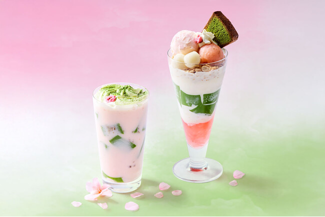 【nana's green tea】桜・抹茶・ヨーグルト、爽やかに桜を楽しむ新感覚春色スイーツ。2/15～