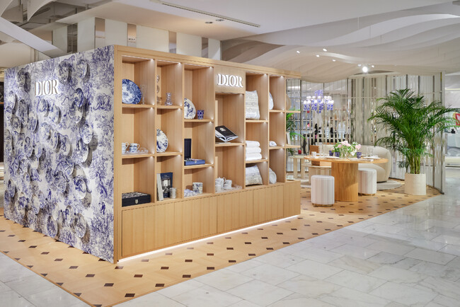 【DIOR MAISON】伊勢丹新宿に「ディオール メゾン ポップアップ」をオープン