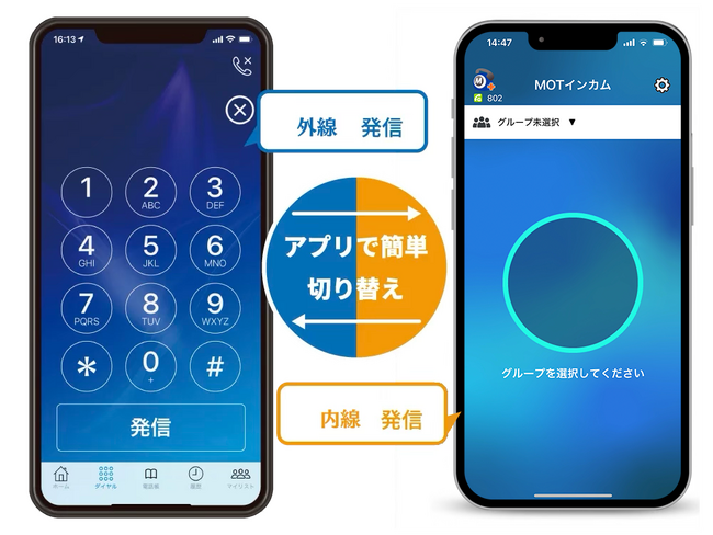 業務用インカムからIP無線アプリへ　「現場がもっと便利になる」