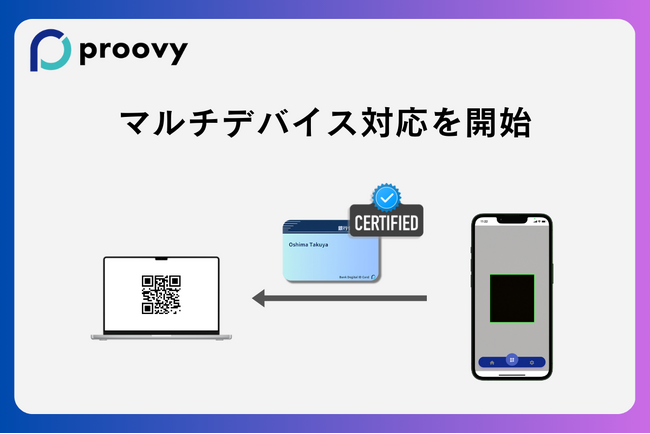proovyがクロスデバイスフローによる証明書提示に対応しました