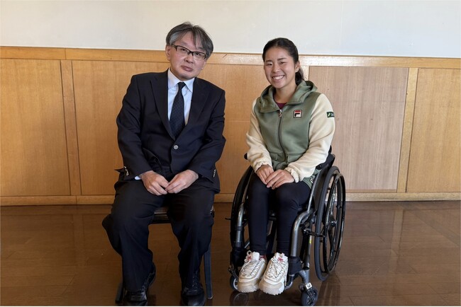 プロ車いすテニスプレーヤー上地結衣選手が自身のコンディショニングを支えるピルケアについて語る