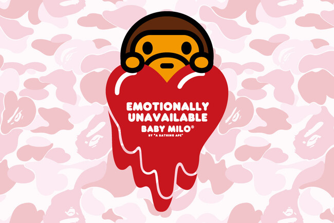 A BATHING APE(R) × EMOTIONALLY UNAVAILABLE