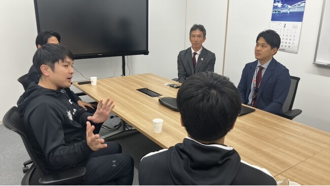 キングスU15 パートナー表敬訪問のご報告