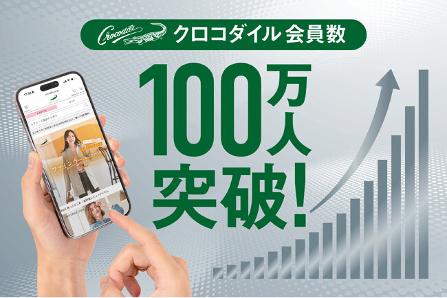 “大人のTPO”をスマートに演出するブランド「クロコダイル」が会員数「100万人」を突破　公式EC売上も2015年から10年連続2桁増を目指す