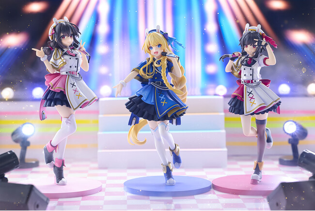 フィギュアフェスティバル2025[冬]開催記念！　「このすば」めぐみん&ゆんゆん＆アイリスのアイドル衣装ハイクオリティフィギュアがカドストで限定追加受注開始！