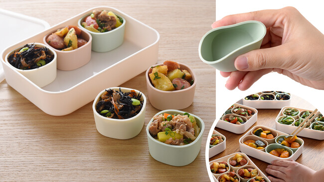 お弁当箱に詰めやすいカタチはコレ！角まる型のやさしい「まるみ」