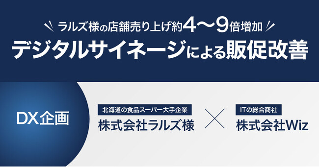 Wiz、「第59回 スーパーマーケット・トレードショー2025」に出展！デジタルサイネージで未来のスーパーマーケットを提案