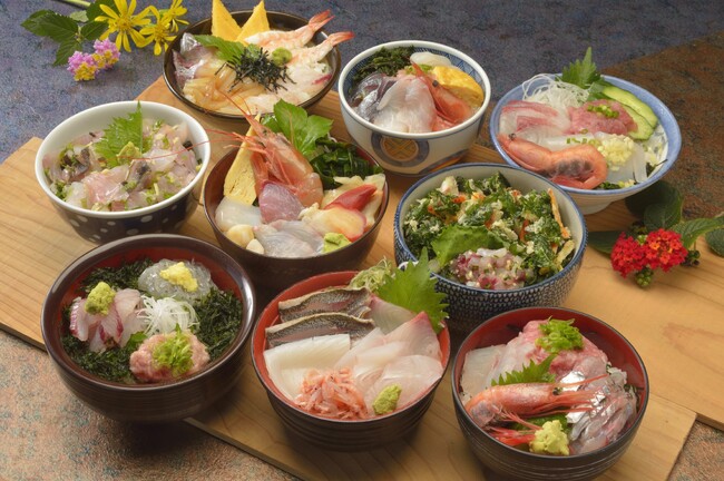 「初島漁師の丼合戦」明日2/8(土)から開催。首都圏から一番近い離島で「初島」で漁師自慢の海鮮丼を食べ比べ