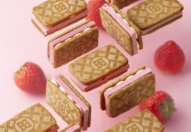 【バターステイツ】春限定！いちごとバターがとろけあう『バターホイップショコラサンド ストロベリー』が新登場