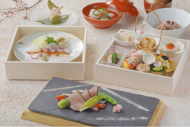 琵琶湖マリオットホテル 日本の季節を味わう和テイストのランチ「“WA Lunch” Seasonal Festivals of Japan -Spring-」を発売