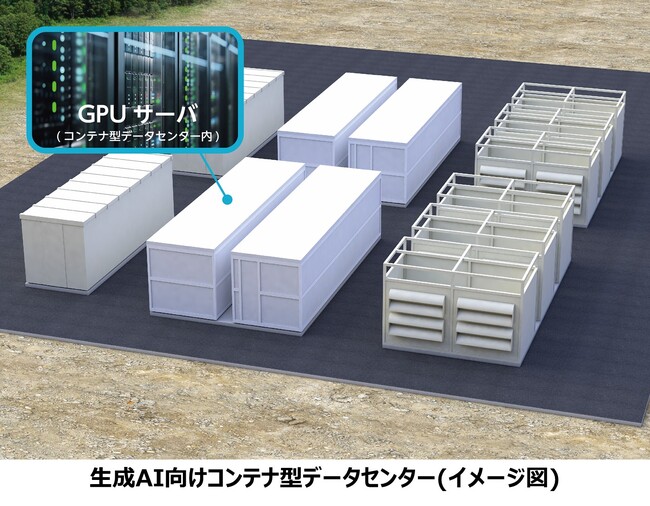 関西電力グループ初となる生成AI向けコンテナ型データセンターを福井県美浜町に開設、原子力由来のCO2フリーの電気を利用したGPUサーバを占有型で提供