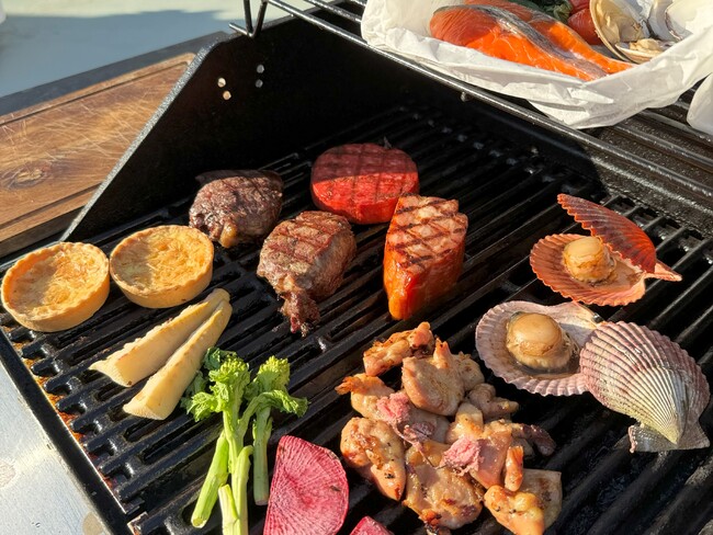 リフレッシュオープン！春の味覚と桜の共演『さくらBBQ』