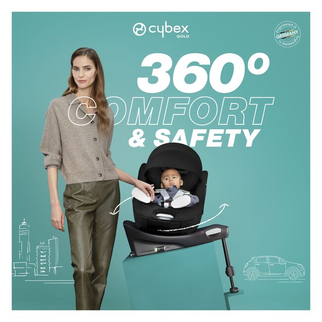 最高レベルの安全性と通気性を備えた、チャイルドシート。CYBEX（サイベックス）「SIRONA G / Gi（シローナ G / Gi）」2025年モデルを2月19日（金）に発売