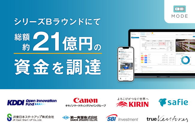 MODE、シリーズB追加ラウンドで約8億円の資金調達