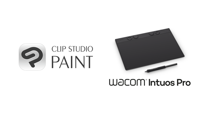 「CLIP STUDIO PAINT」が2月12日発表のワコム新製品「Wacom Intuos Pro」にバンドル