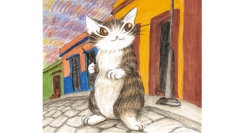 2/22(土) ねこの日にちなんで 旅するダヤン 池田あきこスケッチ原画展