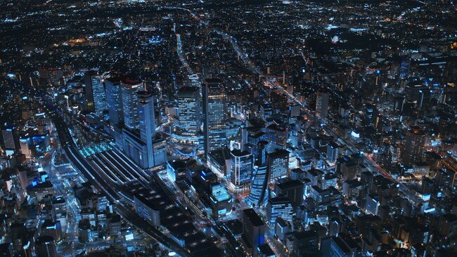 一旗制作「ミッドランドスクエア スカイプロムナード コンセプトムービー」を公開。「日本夜景遺産」に登録された東海地方で最も高いビル・ミッドランドスクエアの44～46階にある屋外展望台。