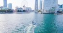 みなとみらいエリアの小型船舶での水上タクシー運航の様子2 みなとみらいエリアの小型船舶での水上タクシー運航の様子2