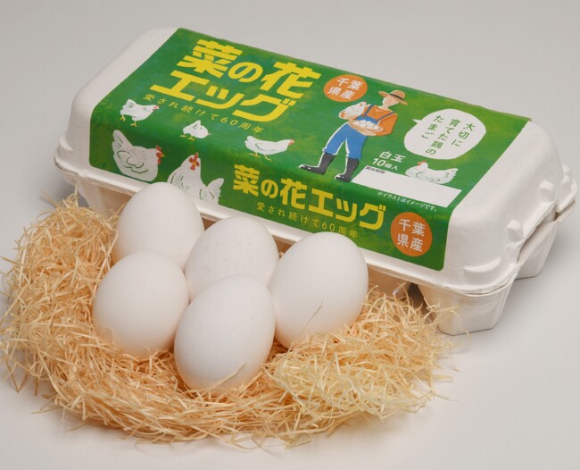 千葉の卵ブランド「菜の花エッグ」がパッケージリニューアル!