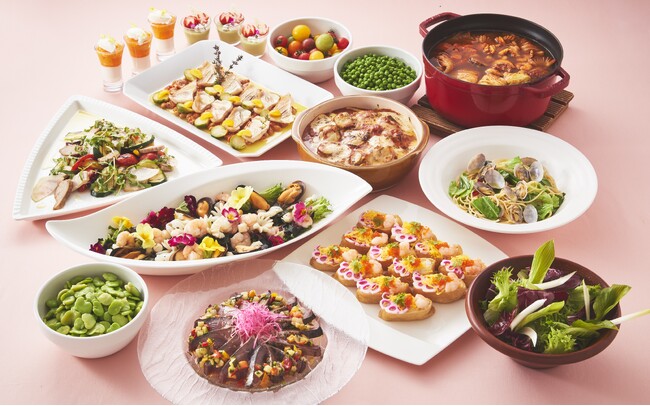 【ホテル日航大阪】ランチ＆ディナーブッフェ『春の食彩グルメシーフード』 3月1日（土）より開催を