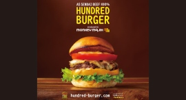 WIDEFOOD「肉のいとう」×MONKEY MAJIKプロデュース！仙台牛バーガー『Sendai Beef HUNDRED BURGER』2月5日販売開始