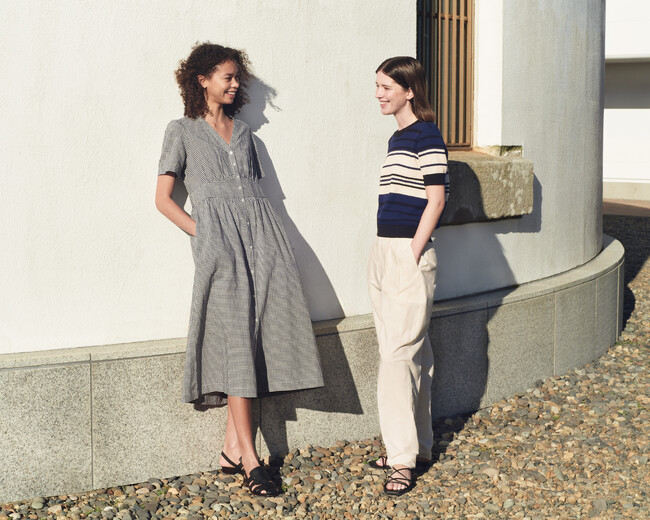 フランス生まれのグループブランドとのコラボレーション　UNIQLO and COMPTOIR DES COTONNIERS　UNIQLO and PRINCESSE tam tam