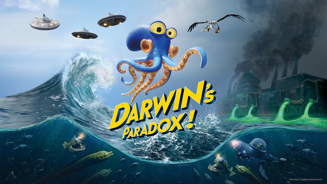 タコがエイリアンから世界を救う！？アクション“タコ”ベンチャーゲーム『Darwin’s Paradox!』発売決定！