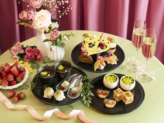 「スプリングアフタヌーンティー」が2025年2月15日(土) スタート！春の訪れを祝う特別なひとときを、大切な方とお楽しみください