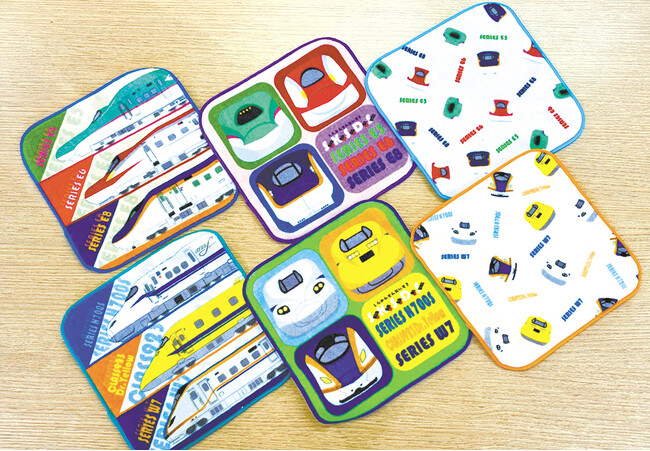 SKSDS（しんかんせんだいすき）「ミニタオル3枚セット（全2種）」が新発売