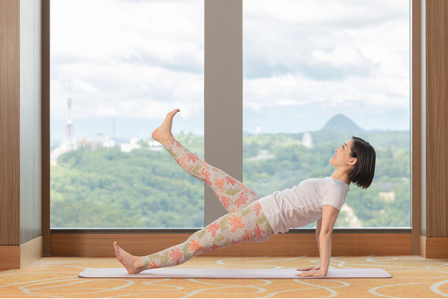 「美脚」がテーマのピラティスを、仙台を一望できる地上110mからの絶景の中でウェルネスイベント「Enhancing Moment Vol.4」開催【ウェスティンホテル仙台】