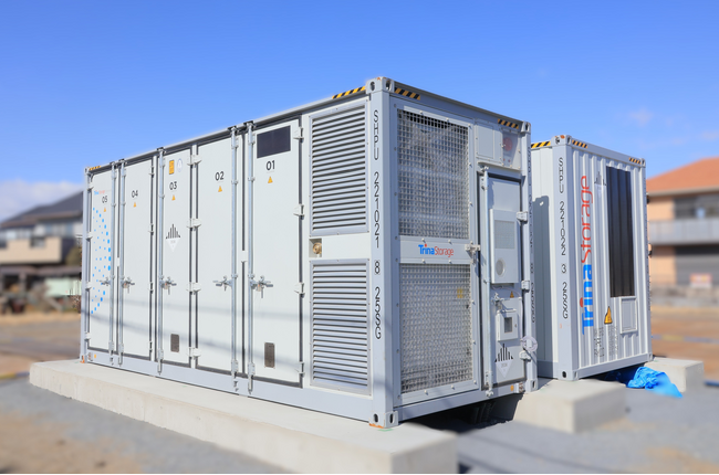トリナ・ストレージ　大型産業用蓄電池Elementa 2を日本市場で初納入