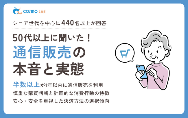【意識調査2025】シニアの通信販売に関する実態調査