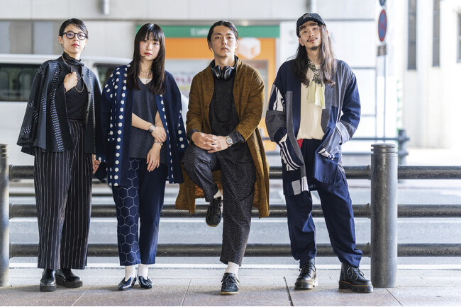 日本3大絣の一つ”久留米絣”を現代風に！博多で人気の催事が関西に初上陸！「THE MONPE × HAORI」