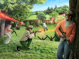 レーザーバトルイメージ レーザーバトルイメージ