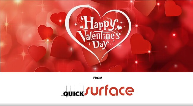 低価格リバースエンジニアリングソフト「QuickSurface」がバレンタインデーの特別企画動画を公開中！