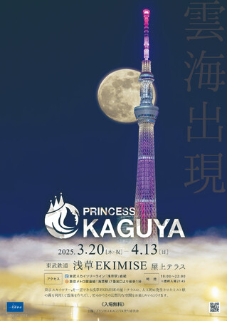 浅草EKIMISEの屋上で“和”のライトアップイベントを開催！