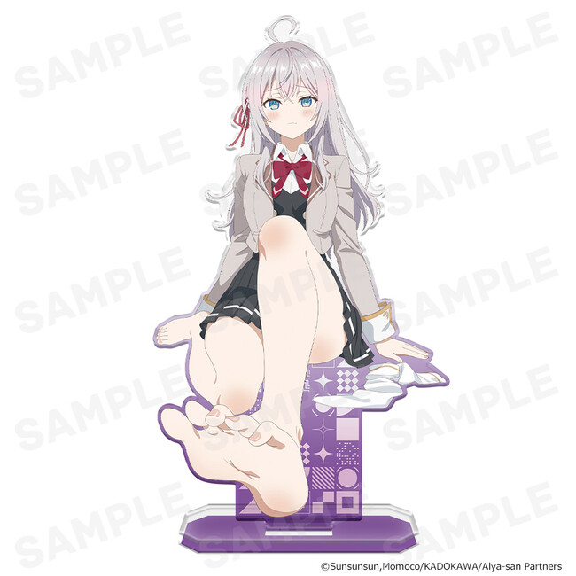 TVアニメ「時々ロシア語でボソッとデレる隣のアーリャさん」アクリルキャラスタンド、Tシャツの受注を開始しました！