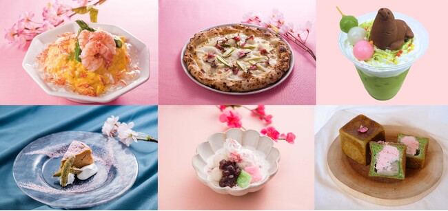 春にぴったりな華やかなさくらメニュー・スイーツが盛り沢山！TOKYO Solamachi Sakura Menu ＆ Sweets