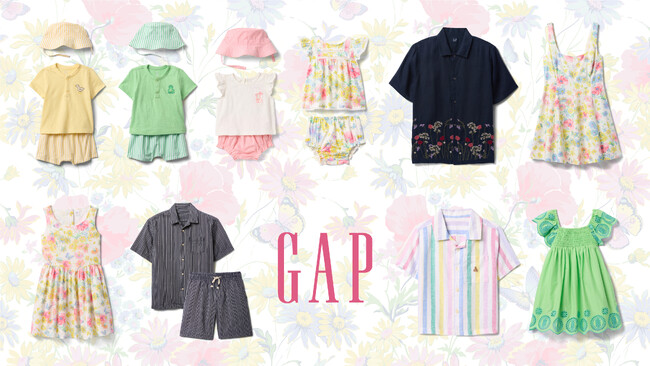 Gap、春の訪れを告げる「SPRING CELEBRATION」コレクションが登場