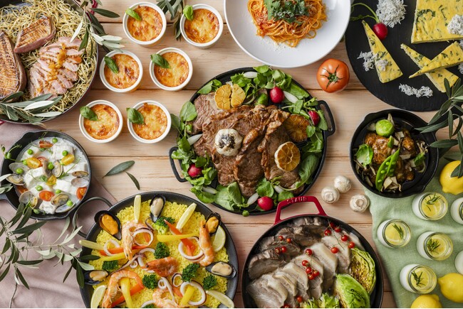 【ホテルグランヴィア広島】3月は毎日1名さまにペアランチ券が当たる！ GWはお子さまイベント開催！イタリア＆スペインの美食と瀬戸内の恵みブッフェ